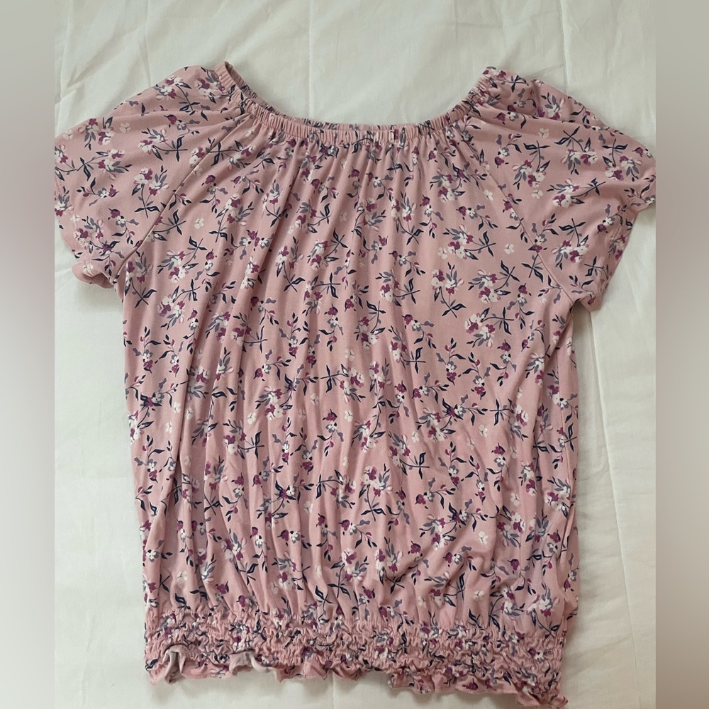 Rumi+Ryder Pink Floral Top